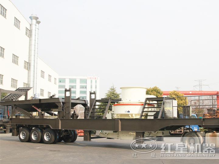 移動柴油打砂機(jī)，可一鍵智能操作，液壓控制