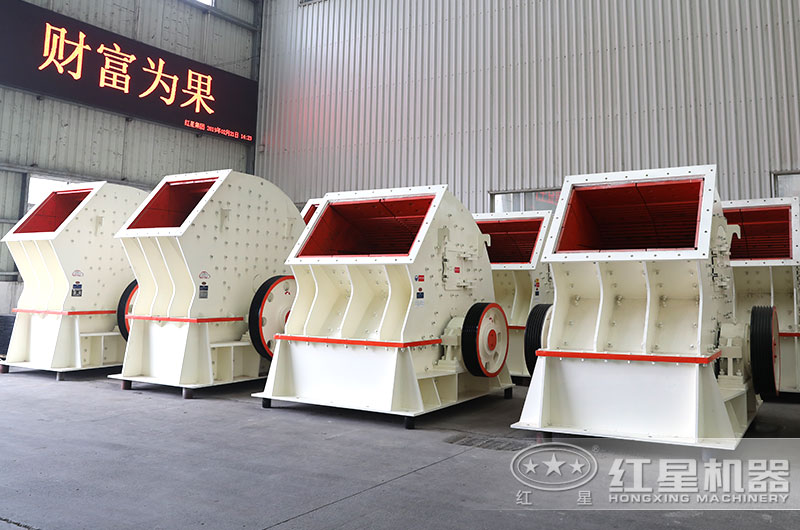 錘式破碎機-一次成型、簡化碎石流程
