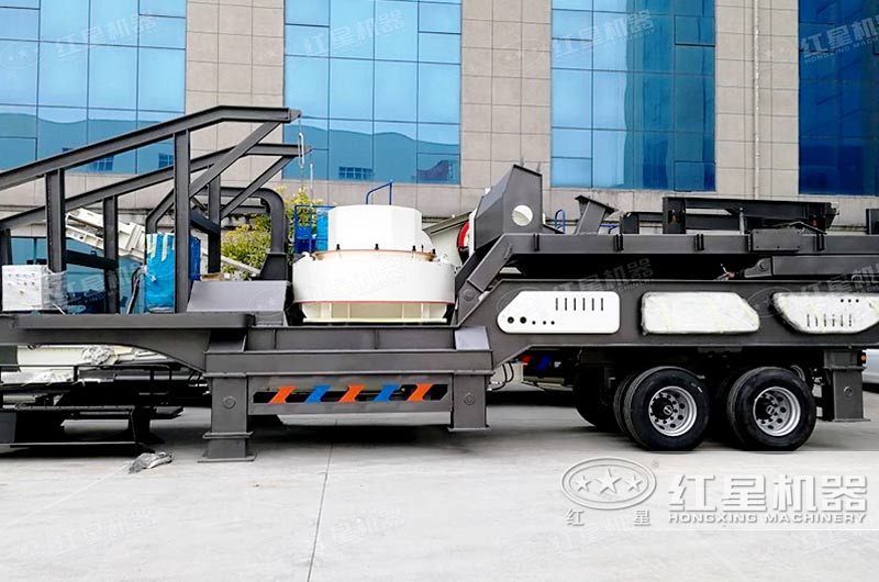 沖擊式車載制砂機(jī)，制砂級(jí)配合理